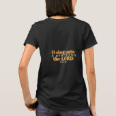 O Singt dem HERRN Christlich  T-Shirt (Rückseite)
