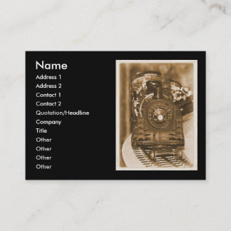 O-Skala Lionel Modell-Zug-Visitenkarte Visitenkarte