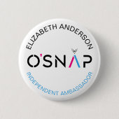 O-Snap-Button Button (Vorderseite)