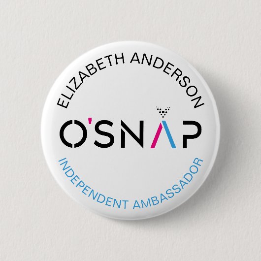 O-Snap-Button Button (Vorderseite)