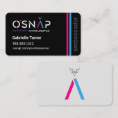 O-Snap-Design-1-Visitenkarte Visitenkarte (Vorne/Hinten)
