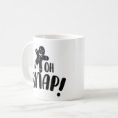 O Snap Weihnachtsgeschenk Kaffeetasse (Vorderseite Links)