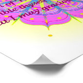 O Sohn des Menschen! Poster (Ecke)