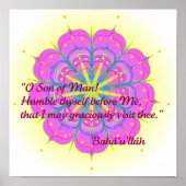 O Sohn des Menschen! Poster (Vorne)