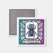 O steht für Orb-Weaver – GTA Style ABC Lernen Magnet (Vorderseite/Rückseite)