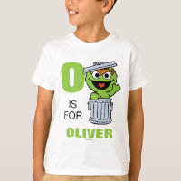O steht für Oscar the Grouch | Fügen Sie Ihren Nam