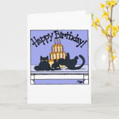 O&T Birthday! CARD1 Karte (Gelbe Blume)
