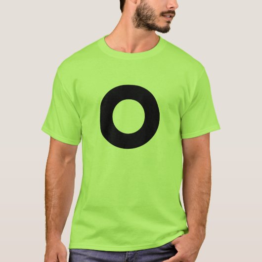 O T-Shirt (Vorderseite)