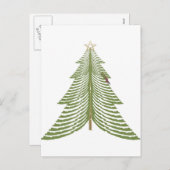 O Tannenbaum Feiertagspostkarte (Vorne/Hinten)