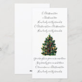 O Tannenbaum Weihnachten (Vorne/Hinten)
