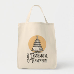 O Tannenbum Weihnachtsbaum Hintern bum lustiger Tr Tragetasche