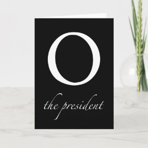O   the president Card Karte