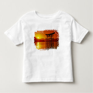 O-Torii Gate, Itsukushima-Schrein, Miyajima Kleinkind T-shirt