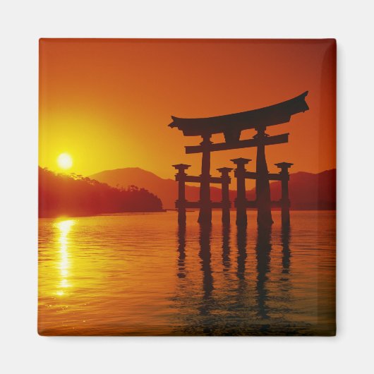 O-Torii Gate, Itsukushima schrein, Miyajima Magnet (Vorne)
