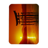 O-Torii Gate, Itsukushima schrein, Miyajima Magnet (Vertikal)