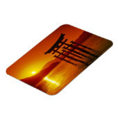 O-Torii Gate, Itsukushima schrein, Miyajima Magnet (Linke Seite)