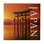 O-Torii Gate, Itsukushima Shrine | Miyajima, Japan Fliese (Vorderseite)