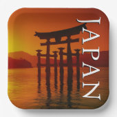 O-Torii Gate, Itsukushima Shrine | Miyajima, Japan Pappteller (Vorderseite)