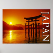 O-Torii Gate, Itsukushima Shrine | Miyajima, Japan Poster (Vorne)