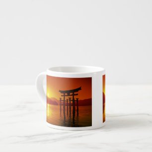 O-Torii-Tor, Itsukushima-Schrein, Miyajima, Espressotasse