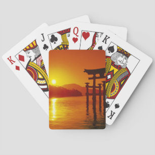 O-Torii-Tor, Itsukushima-Schrein, Miyajima, Spielkarten