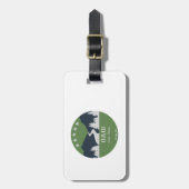 O&W-Bahnstrecke Gepäckanhänger (Vorderseite vertikal)