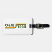 O&W-Bahnstrecke Gepäckanhänger (Vorderseite horizontal)