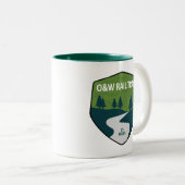 O&W-Bahnstrecke Zweifarbige Tasse (VorderseiteRechts)