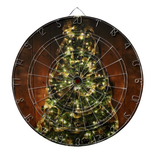 O-Weihnachtsbaum Dartscheibe (vorne)