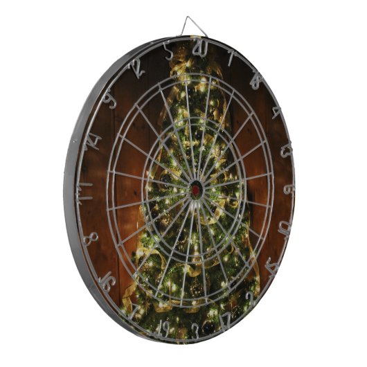 O-Weihnachtsbaum Dartscheibe (Vorderseite Links)