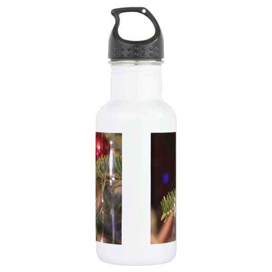 O Weihnachtsbaum! Edelstahlflasche (Rückseite)