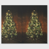 O-Weihnachtsbaum Geschenkpapier (Flach)