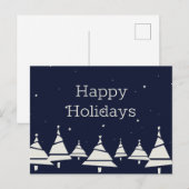 O' Weihnachtsbaum Postkarte (Vorne/Hinten)
