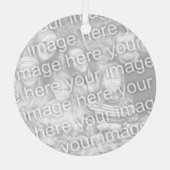 O Weihnachtsbaumschmuck für Golfer Ornament Aus Metall (Rückseite)