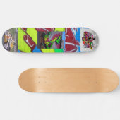 OAB SEMINALZ: Speeddaemon 1 Skateboard (Horizontal)