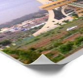 Oagadougou Faso Poster (Ecke)