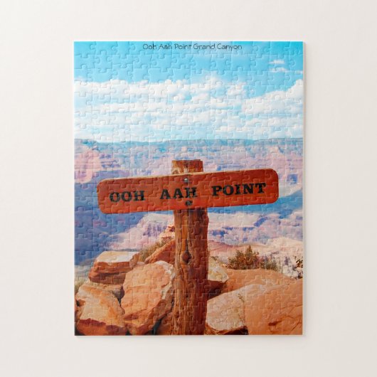 Oah Point Grand Canyon. Weihnachtsgrüße Ji Puzzle (Vertikal)