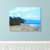 OAHU HAWAII #1 LEINWANDDRUCK (Insitu (Holzboden))