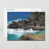 OAHU, HAWAII#4 POSTCARD POSTKARTE (Vorne/Hinten)