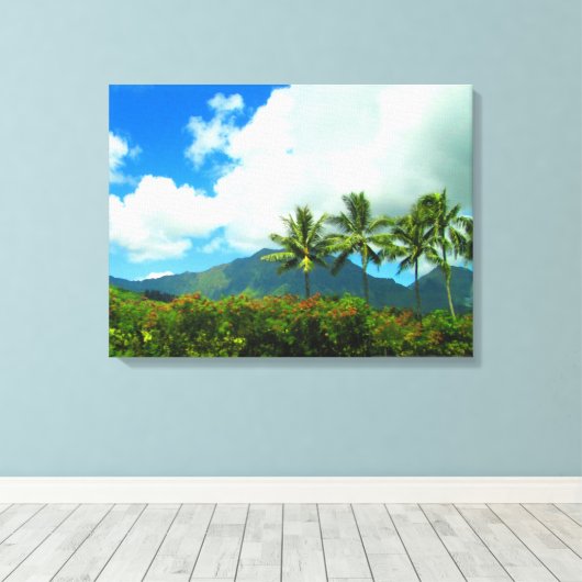 OAHU HAWAII #6 LEINWAND (Insitu (Holzboden))