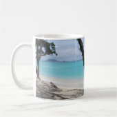 Oahu Hawaii Beach Classic Tasse (Links)