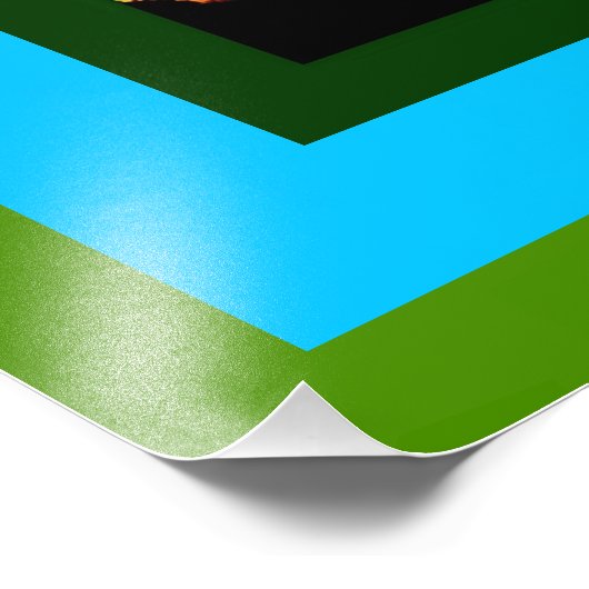 Oahu, Hawaii Fotodruck (Ecke)