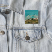 Oahu Hawaii Insel Reise Souvenir Button (Beispiel)
