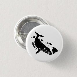 Oahu - Hawaii-Inseln Humpback Button