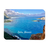 Oahu, Hawaii Magnet (Horizontal)