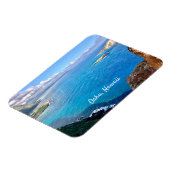 Oahu, Hawaii Magnet (Linke Seite)