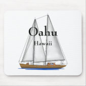 Oahu Hawaii Mousepad (Vorne)