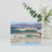 Oahu Hawaii North Shore Postkarte (Stehend Vorderseite)