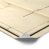 Oahu, Hawaii Poster (Ecke)