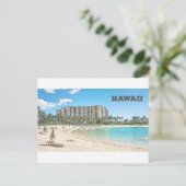 Oahu, Hawaii Postkarte (Stehend Vorderseite)